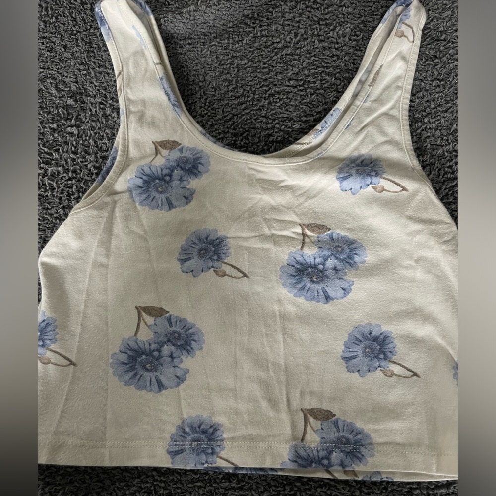 Floral Forever 21 Tank Top